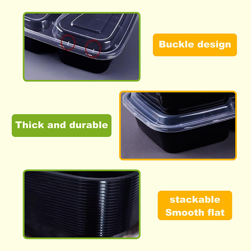 10/40 Pack 26 oz Two-Compartme - Meal Prep Bowl ulasan dan harga
