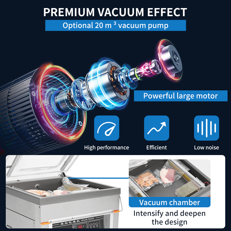 DZ600  Single Chamber Food Vac - Meal Prep Or Prep Meal ulasan dan harga
