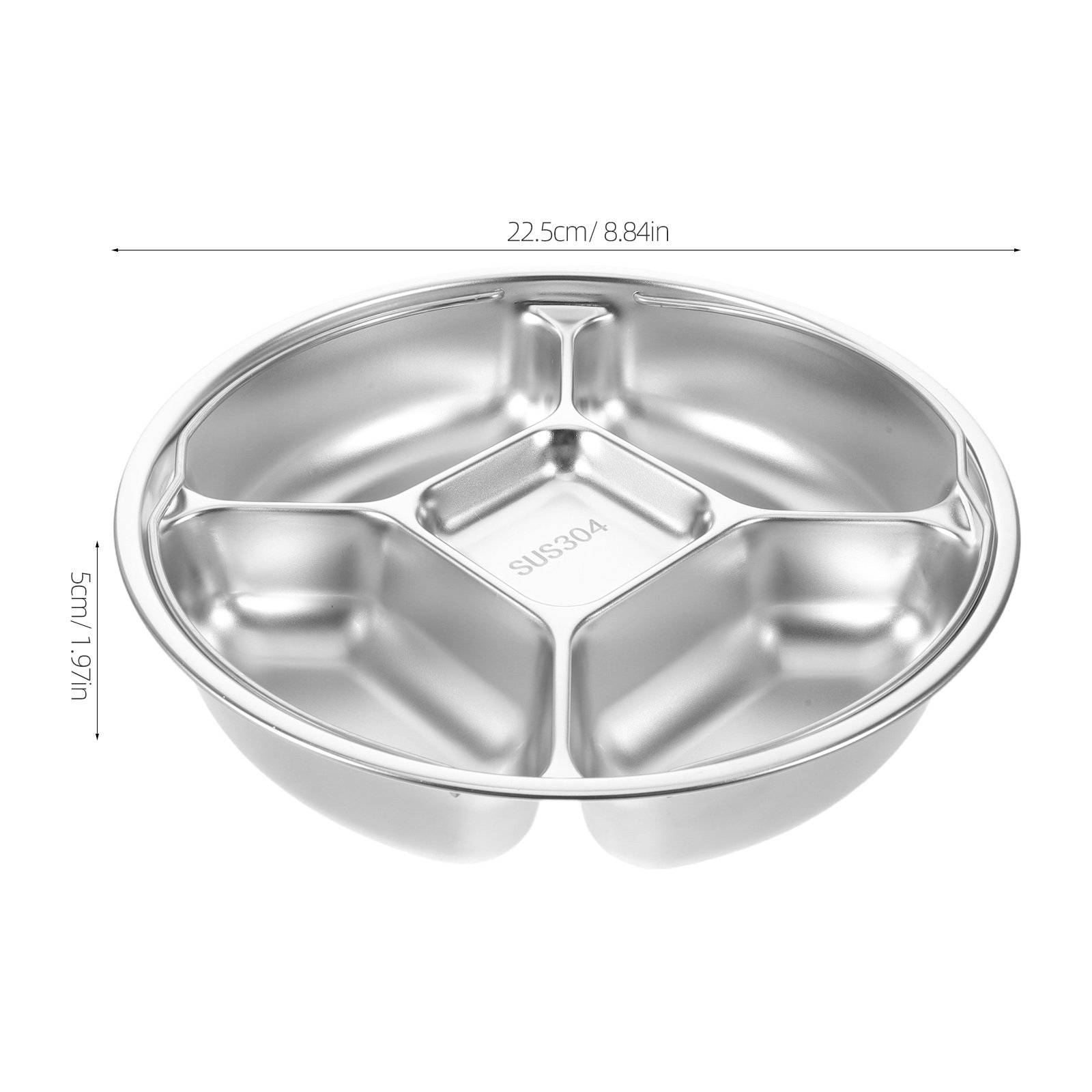 Stainless Steel Portion Contro - Meal Prep Kitchen ulasan dan harga